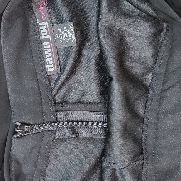 Dawn Joy Palazzo Wide Leg Mesh Overlay Evening Pants - Picture 3 of 6